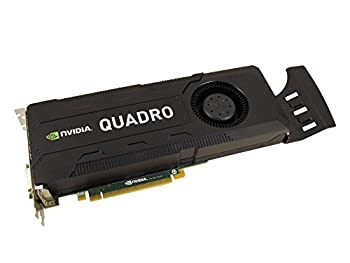 【中古】「ほぼ新品」NVIDIA Quadro k5000?4?GB gddr5?PCI - E 2.0?x16映像媒体歌留多with DispalyPortとDVI最終生産物