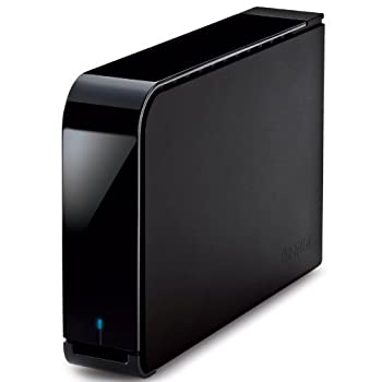 【中古】（非常に良い）BUFFALO USB3.0/2.0用 外付けHDD 2TB ブラック HD-LB2.0TU3-BKD