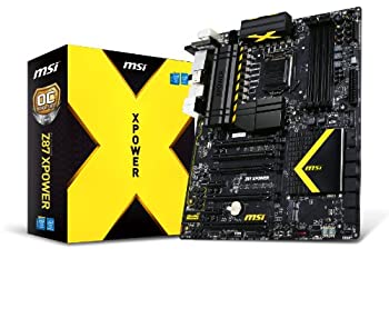 【中古】「ほぼ新品」MSI Z87 XPOWER 母ちゃんゲーム盤 XLATX OC 続きもの 第4時人Core中央処理装置(Haswell)相応う 日本定め事代わりになる店品 MB1998 Z87 XPOWER