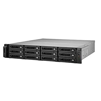 【中古】「非常に良い」QNAP(キューナップ) Systems Inc. TurboNAS TS-EC1279U-RP 24TB(NAS HDD搭載モデル) TSEC1279URP-24S