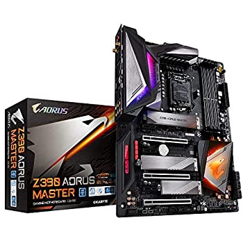 【中古】「ほぼ新品」ギガバイトZ390 AORUS MASTERお母さんゲーム盤の新機種Gigabyte Z390 Aorus Master、Intel Z390 - Sockel 1151 Black