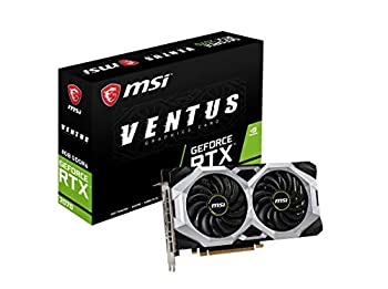 【中古】「未当て嵌める品」MSI GeForce RTX 2070 VENTUS 8G グラフィクスゲーム盤 VD6826