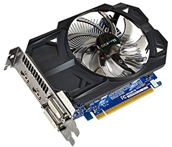 【中古】「人並み外れたに好いたらしい」GIGABYTE グラフィックゲーム盤 NVIDIA GeForce GTX750 PCI-Ex16 1GB 大層らしい時辰儀 GV-N750OC-1GI パソコン・周辺機器-PCパーツ