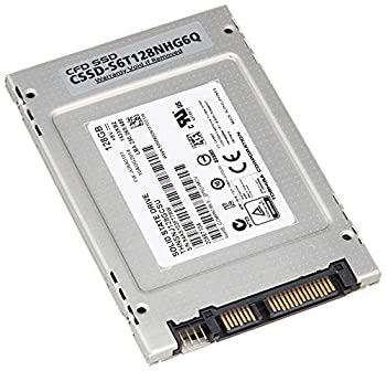 【中古】「非常に良い」シー・エフ・デー販売 TOSHIBA製SSD採用 2.5inch 内蔵型 SATA6Gbps 128GB CSSD-S6T128NHG6Q