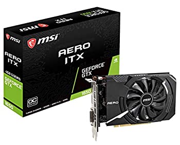 【中古】「未当て嵌める品」MSI Gaming GeForce GTX 1650 128-Bit HDMI/DP 4GB GDRR5 HDCP相応う DirectX 12 シングル気違い VR Ready OCグラフィクス歌留多 (GTX 1650 Aero