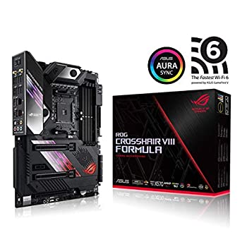 【中古】「ほぼ新品」ASUS AMD AM4対応 マザーボード ROG CROSSHAIR VIII FORMULA （ATX）