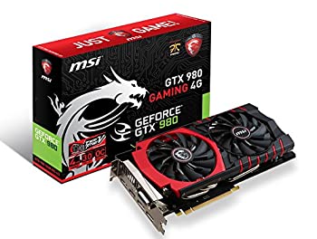 【中古】MSI GTX 980 GAMING 4G グラフィックスボード VD5504 GTX 980 GAMING 4G｜オマツリライフ別館