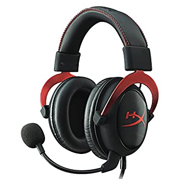 【中古】「非常に良い」HyperX Cloud II ゲーミングヘッドセット 7.1バーチャルサラウンドサウンド対応 USBオーディオコントロールボックス付属 レッド PS4/PC/Xbox/S|オマツリライフ別館