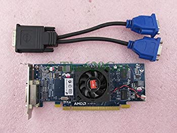 【中古】「非常に良い」Dell HFKYC AMD Radeon HD 6350?512?MB ddr3?PCIe x16低プロファイルビデオカード+ Y CBL