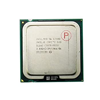 【中古】「人並み外れたに好いたらしい」Core2Duo E7400 2.8GHz/3M/1066/LGA775 SLGW3 バルク