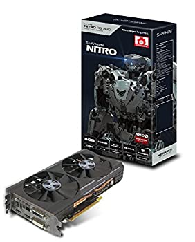 【中古】「ほぼ新品」Sapphire Radeon r9?380?Nitro 4?GB dl-dvi-i/dl-dvi-d/HDMI/DP Dual - X OCグラフィックスカード11242???13???20?G