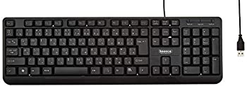 【中古】「未使用品」3R 108キーUSBキーボード ブラック 3R-KCKB04UBK