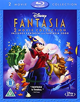 【中古】「ほぼ新品」Fantasia / Fantasia 2000 2-Movie Collection [Blu-ray] [Region-Free]