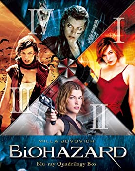 【中古】「未使用品」バイオハザード Blu-ray スペシャル・クアドリロジー BOX（4枚組）