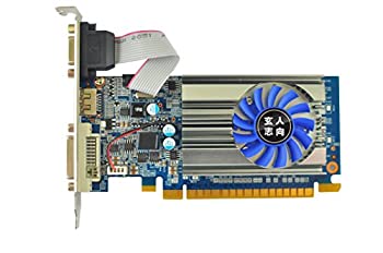 【中古】玄人志向 ビデオカードGEFORCE GT 710搭載 ロープロファイル 空冷FAN GF-GT710-E1GB/LP｜オマツリライフ別館