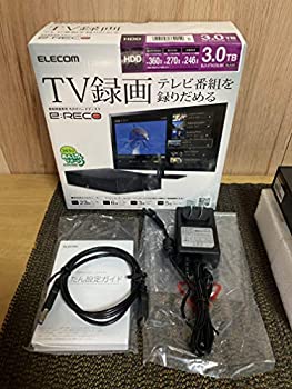 【中古】エレコム USB3.1(Gen1) 対応 外付けハードディスク 3.0TB（ブラック）ELD-ETVシリーズ ELD-ETV030UBK｜オマツリライフ別館