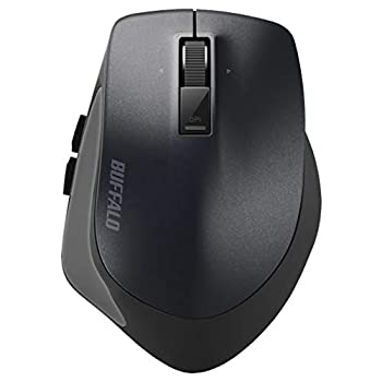 【中古】「非常に良い」バッファロー BSMBB500LBK プレミアムフィットマウス Lサイズ ブラック|オマツリライフ別館