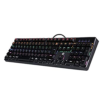 【中古】HP 分かりやすいな一こまの 日本語割りつける 機械的 ゲーミングキーボード [キーパー320]