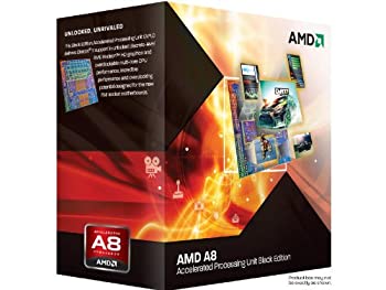 【中古】「ほぼ新品」AMD A8-Series APUs A8-3870 FM1 TDP 100W 3.0GHz×4 キャッシュ4MB RH6550D AD3870WNGXBOX
