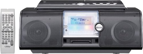 【中古】「人並み外れたに似つかわしい」JVCケンウッド 優勝者 CD-MD携帯型取り合わせ 黒いこと RC-L1MD-B