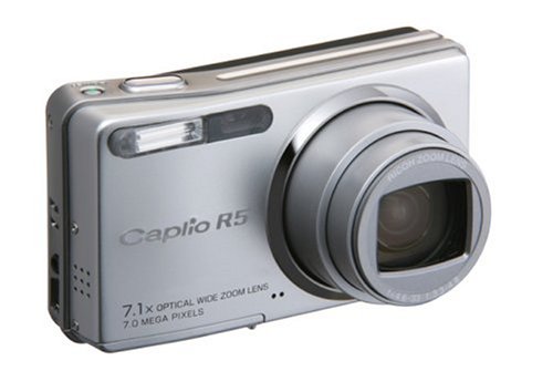 【中古】RICOH デジタル写真機 Caplio R5 しろがね色 Caplio R5 (SL)
