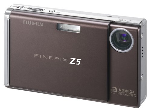 【中古】「非常に良い」FUJIFILM デジタルカメラ FinePix (ファインピックス) Z5fd ブラウン FX-Z5FDBW