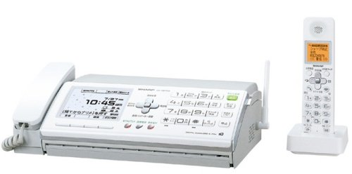 【中古】「非常に良い」SHARP デジタルコードレスFAX 子機1台付き UX-D57CL|オマツリライフ別館
