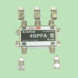 【中古】「未使用品」マスプロ電工 マスプロ電工 1端子電流通過型 4分配器 4SPFA 4SPFA 7,004円