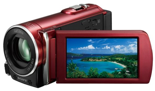 【中古】「非常に良い」SONY デジタルHDビデオカメラレコーダー CX170 レッド HDR-CX170/R｜オマツリライフ別館