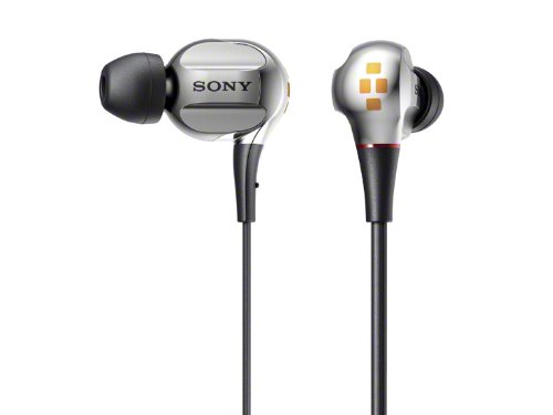 【中古】SONY カナル型イヤホン シルバー XBA-40/S