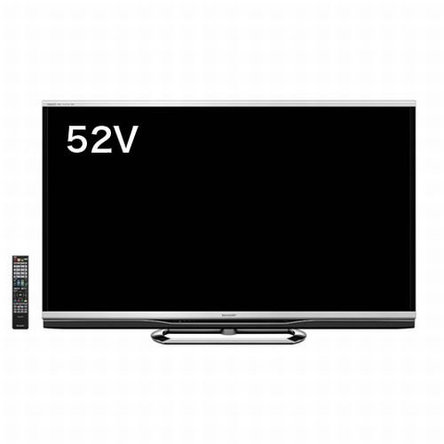 【中古】「非常に良い」SHARP AQUOS モスアイパネル搭載 52型液晶カラーテレビ LC-52XL9