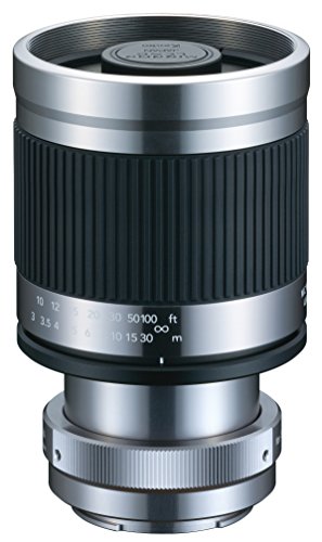 【中古】「非常に良い」Kenko 望遠レンズ ミラーレンズ 400mm F8 マニュアルフォーカス フード付属 ソニーαE用 チタン｜オマツリライフ別館