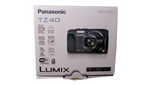 【中古】パナソニック デジタルカメラ ルミックス TZ40 光学20倍 ブラック DMC-TZ40-K