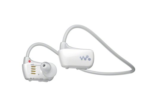 【中古】SONY ウォークマン W続きもの 4GB 受話器一体型 雨合羽印字機 青み NWD-W273/L