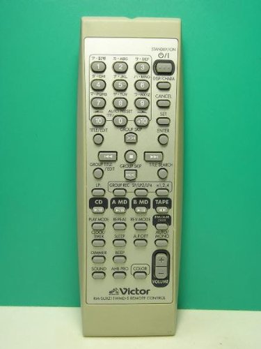 【中古】「非常に良い」ビクター オーディオリモコン RM-SUXZ11WMD-S