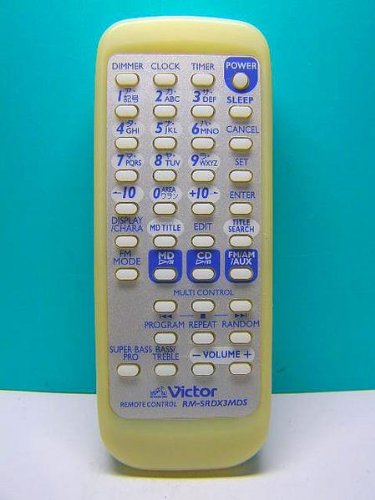 【中古】ビクター オーディオリモコン RM-SRDX3MDS|オマツリライフ別館