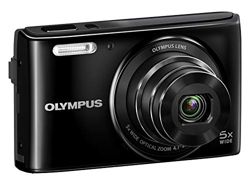 【中古】「未当て嵌める品」Olympus Stylus VG-180 16-Megapixel 5X 26粍 Wide Optical Zoom 2.7 Inch LCD - Black by Olympus