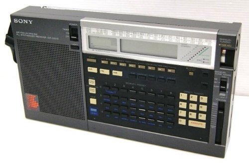 【中古】SONY ソニー ICF-2001D AIR FM LW MW SW PLL SYNTHESIZED RECEIVER シンセサイザー受信システム (FM 長波 中波 短波 ラジオ受信機 BCLラジオ受信機)