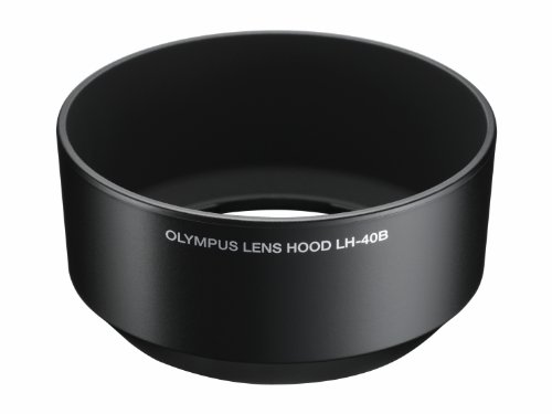 【中古】「未当て嵌める品」OLYMPUS 水晶体ボンネット マイクロフォーサーズ用 黒いこと LH-40B BLK