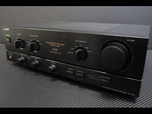 【中古】「人並み外れたに好いたらしい」SONY ソニー TA-F500 プリメインアンプ