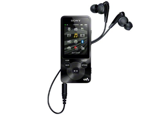 【中古】SONY ウォークマン S続きもの 16GB 黒いこと NW-S785/B