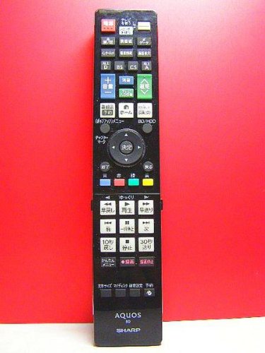 【中古】「非常に良い」シャープ BDリモコン GA908PA｜オマツリライフ別館