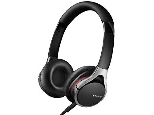 【中古】「未当てはめる品」SONY 密閉型オンイヤーヘッドホン ハイレゾ音源相応う 遠隔操作・マイクロホン付 折りたたみ式 黒いこと MDR-10RC/B