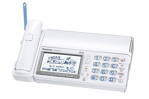 【中古】パナソニック おたっくす デジタルコードレスFAX 親機のみ 1.9GHz DECT準拠方式 ホワイト KX-PD603D-W｜オマツリライフ別館 11,034円