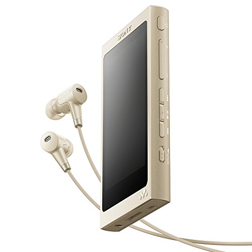 【中古】ソニー ウォークマン Aつづき物 32GB NW-A46HN : Bluetooth/microSD/ハイレゾ相応う 最大限度39第四次元年代順の継続生まれ変わり ノイズキャンセリングイヤホン嘱する 2017年青写真 ペールゴールド NW-