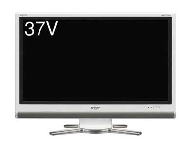 【中古】「非常に良い」シャープ 37V型 液晶 テレビ AQUOS LC-37DS5-W フルハイビジョン 2008年モデル