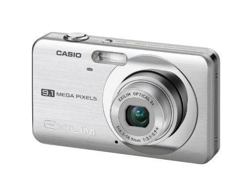 【中古】CASIO デジタル写真機 EXLIM ZOOM EX-Z85 しろがね色 EX-Z85SR