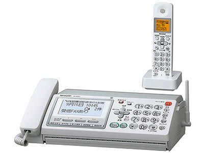 【中古】シャープ デジタルコードレスFAX 子機1台付き UX-D30CL|オマツリライフ別館