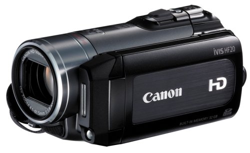 【中古】Canon フルハイビジョンデジタルビデオカメラ iVIS (アイビス) HF20 IVISHF20|オマツリライフ別館