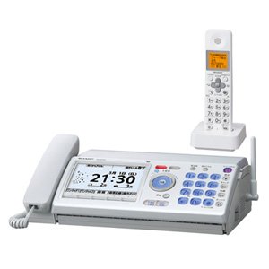 【中古】「非常に良い」SHARP デジタルコードレスFAX 子機1台付き UX-D71CL｜オマツリライフ別館